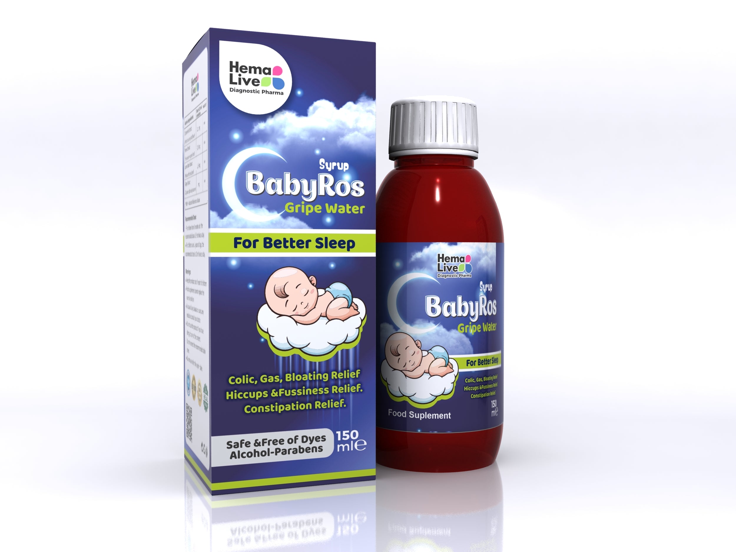 BabyRos (150мл) от коликов и запора