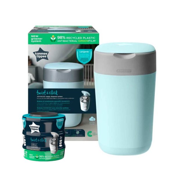 Утилизатор подгузников Tommee Tippee Голубой герметичный