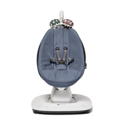 Кресло-качалка 4Moms Slate Blue Classic для кормления и укачивания