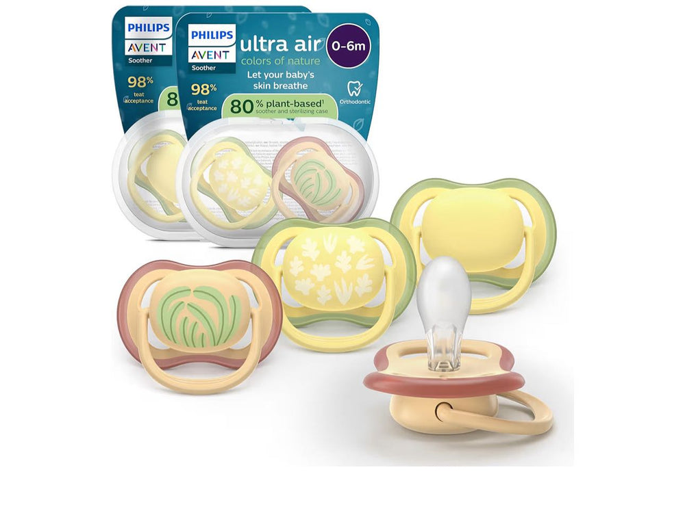 Philips Avent Ultra Air ортодонтическая пустышка 0-6 месяцев