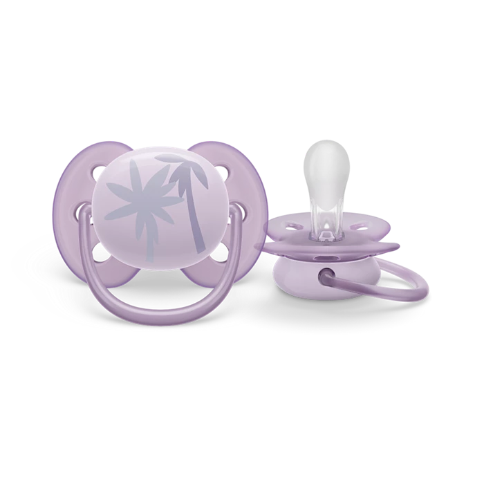 Пустышка Philips Avent Ultra Soft 0-6 месяцев мягкая ортодонтическая