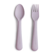Frigg Mushie Fork & Spoon силиконовый набор ложка и вилка мягкий