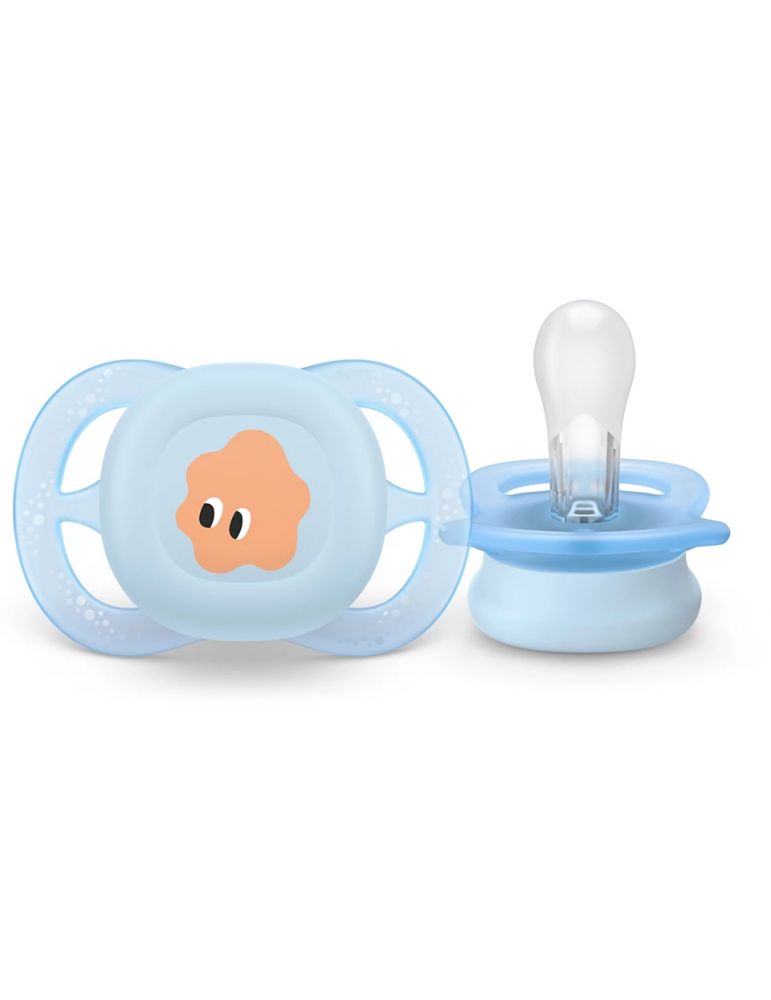 Пустышка Philips Avent Ultrastart силиконовая для новорождённых 0-2 месяца