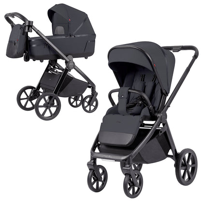 Коляска Carrello Omega 2 в 1 Meteor Grey алюминиевый каркас