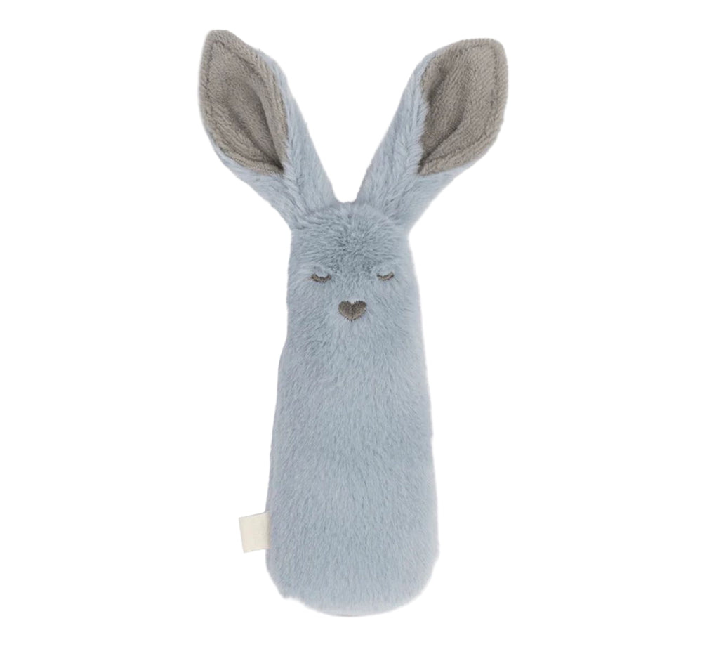 BIBS Baby Rattle Kenguru Bulutli Rattle chaqaloqlar, paxta, 0+ yoshdagilar uchun