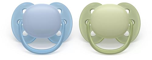 Пустышка Philips Avent Ultra Soft 0-6 месяцев силиконовая