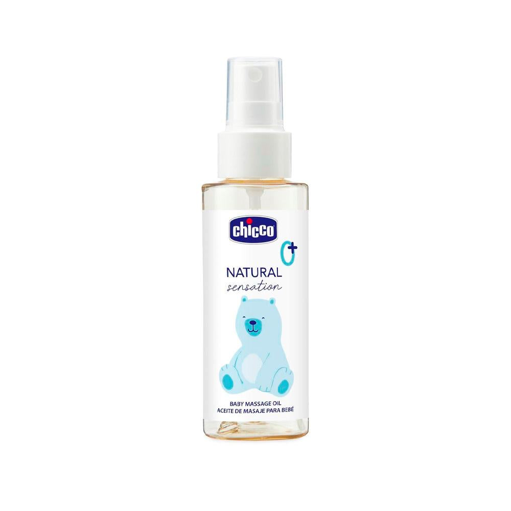 Массажное масло Chicco Natural Sensation с миндалем 0+ месяцев 100 мл