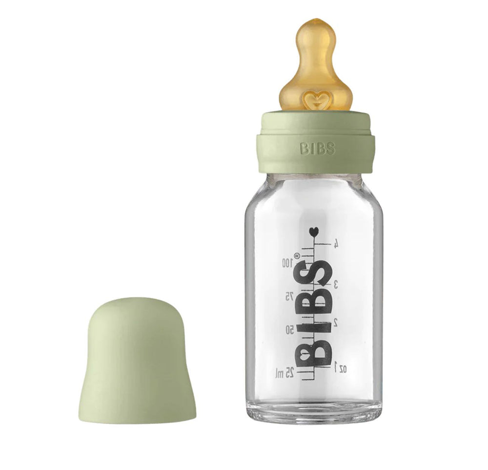 Набор бутылочек BIBS Baby Bottle Complete Set «Sage», 110 ml