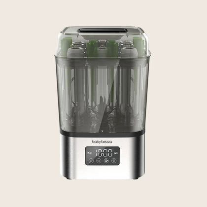 Baby Brezza SuperQuick sterilizator-quritgich 10 daqiqa, 8 butilka