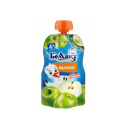 Bellakt Pure Olma детское фруктовое пюре 100 г с 4 месяцев