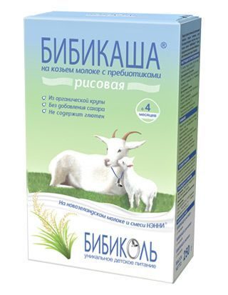 Nenni БИБИКАША рисовая безмолочная 200 г с 4 месяцев