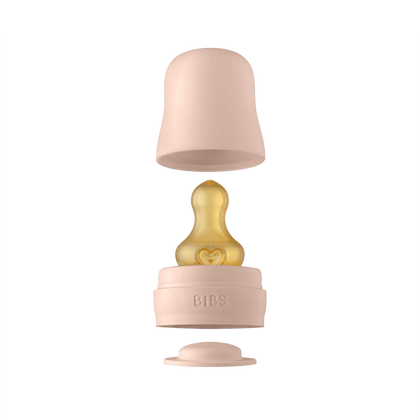 Набор аксессуаров BIBS Bottle Kit латексная соска нежно-розовый