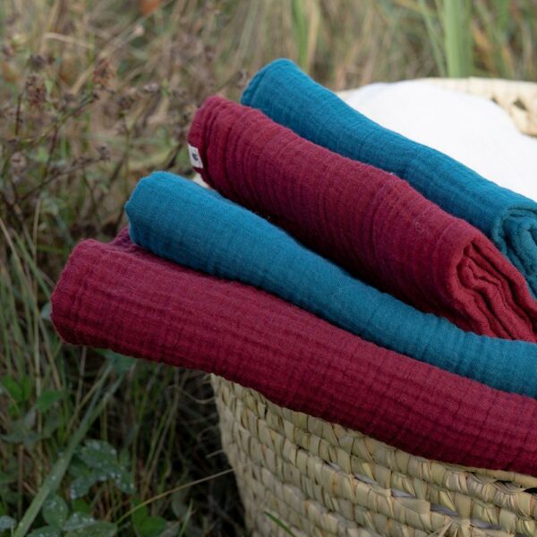 Муслиновая пеленка BIBS Muslin Swaddle Elderberry 120х120 см