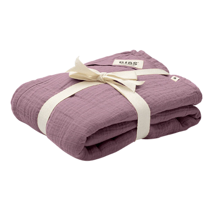 Муслиновая пелёнка BIBS Muslin Swaddle 120x120 см Heather хлопок