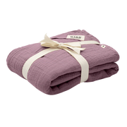 Муслиновая пелёнка BIBS Muslin Swaddle 120x120 см Heather хлопок