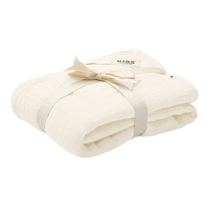 Муслиновая пеленка BIBS 120x120 см слоновая кость