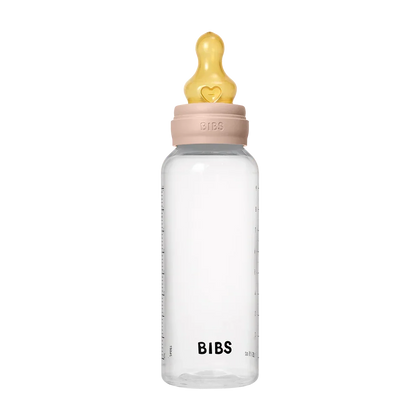 BIBS Round butilka 270 ml, Medium Flow lateks soskali