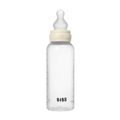 BIBS Round butilka 270 ml, Medium Flow silikon soskali
