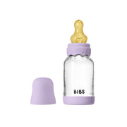 Бутылочка стеклянная BIBS Glass Boheme латекс 120 мл Slow Flow Violet Sky