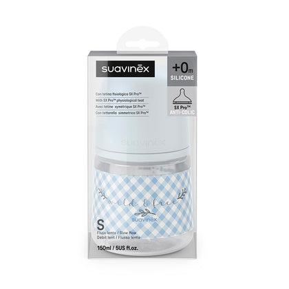 Suavinex Wild&Free butilka 150 ml, sekin oqim, 0+
