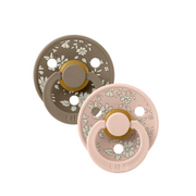 So'rg'ich BIBS x Liberty Capel lateks, 1-o'lcham, 2 dona, Blush Mix, 0-6 oy