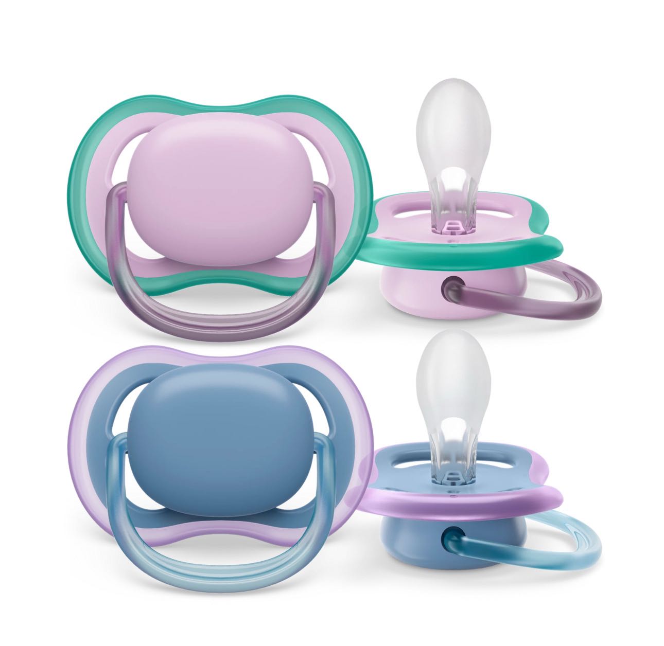 Пустышка Philips Avent Ultra Air 6-18 месяцев силиконовая ортодонтическая