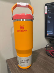Термокружка Stanley IceFlow Flip Straw 890 мл с трубочкой