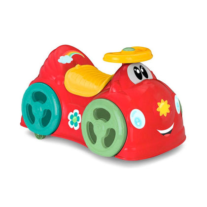 Chicco All Around Eco+ qizil minib yuriladigan mashina, 1-3 yosh