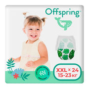Offspring трусики-подгузники XXL 15-23 кг Тропики 24 шт