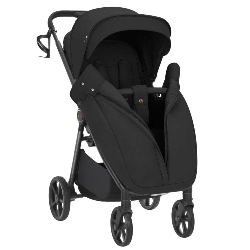 Коляска прогулочная Carrello Bravo Carbon Deep Black складная