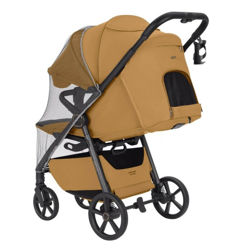 Коляска детская Carrello Bravo Carbon Ginger Beige прогулочная