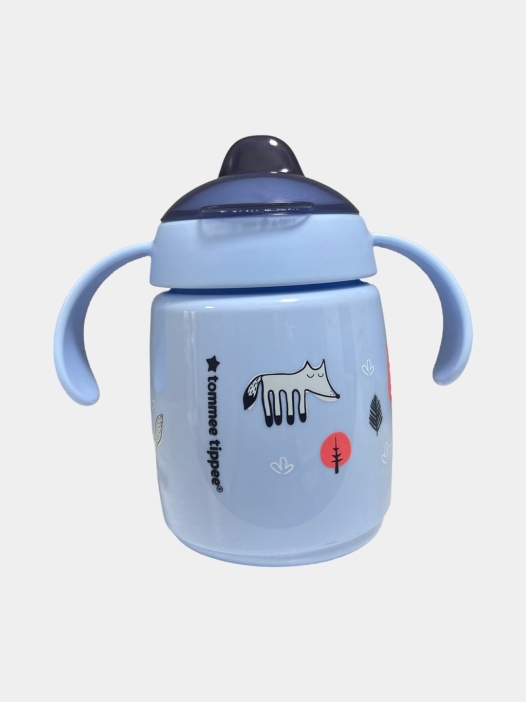 Поильник Tommee Tippee 300 мл синий с антикапельным клапаном 6 месяцев+