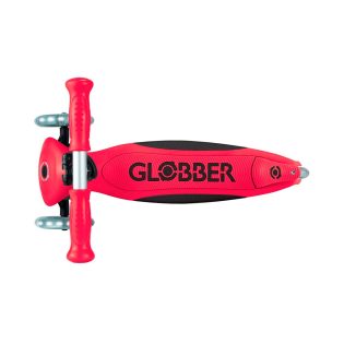 Самокат трёхколёсный Globber Primo Foldable Plus Lights со светящимися колёсами