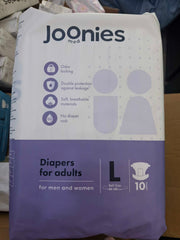 954 Подгузники JOONIES Med для взрослых, размер L №10 шт.  серии: