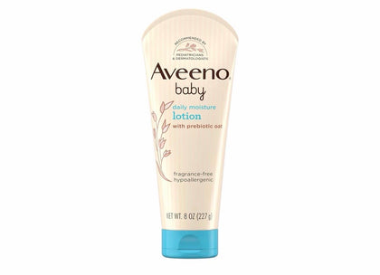 Лосьон для тела Aveeno Baby Daily Moisture увлажняющий с овсом, 227 мл