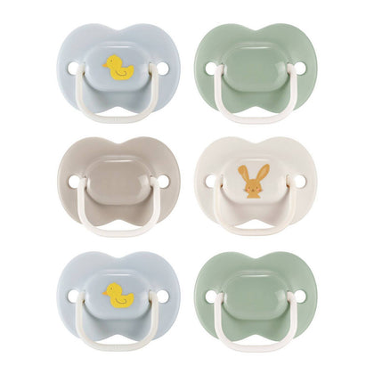 Tommee Tippee Anytime silikon so'rg'ich, simmetrik uchli, 6–18 oy