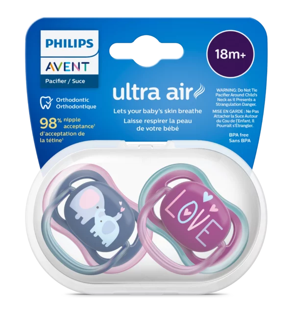 Philips Avent Ultra havo emzik 18m+, 2-paket,