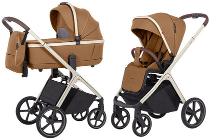 Carrello Vector коляска 2 в 1 люлька и прогулочный блок от рождения