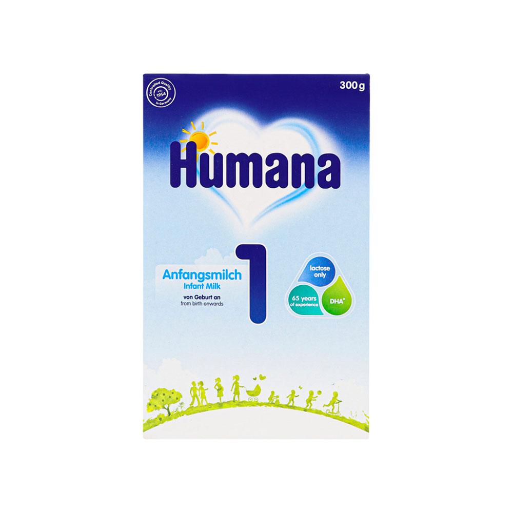 Humana 2, молочная смесь с DHA и ГОС, 300 г, Германия