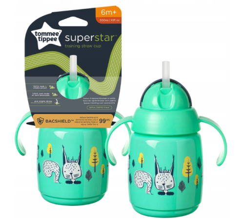 Поильник Tommee Tippee 300 мл мягкий носик 6 месяцев+