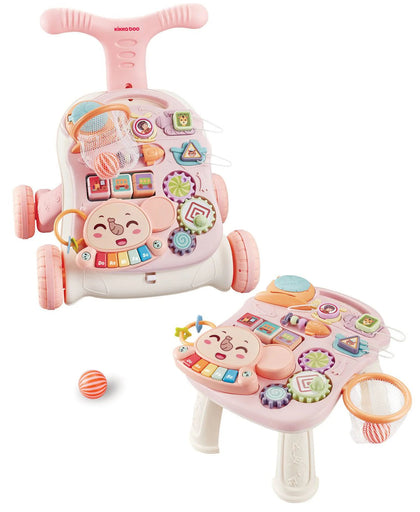 Ходунки KikkaBoo Play & Grow 3в1 с игровой панелью от 12 месяцев
