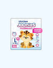 "480 Трусики JOONIES Premium Soft р-р L 18 (9-14 кг) серии:480"
