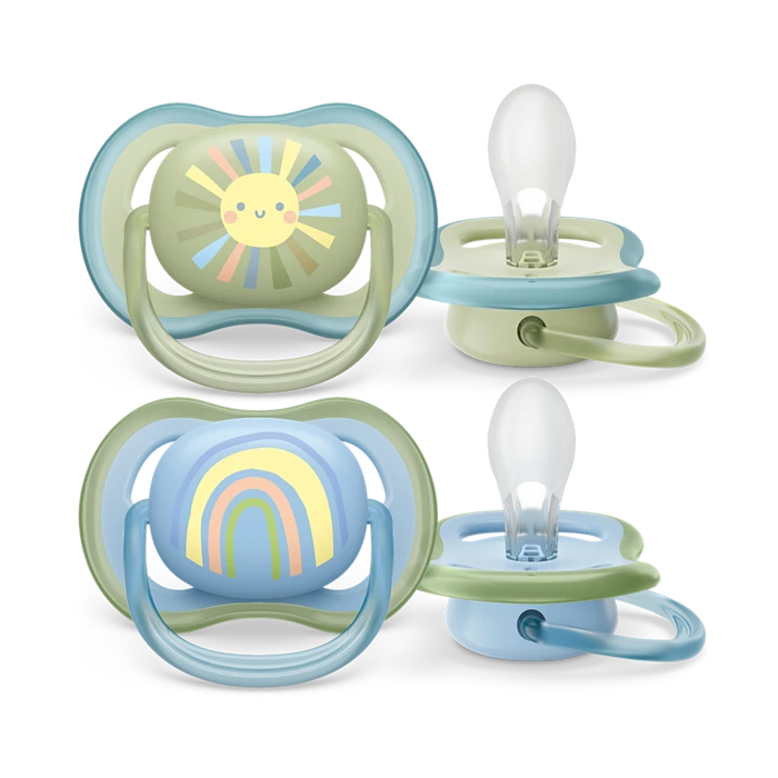 Соска-пустышка Philips Avent Ultra Air 0-6 месяцев для мальчиков