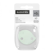 Держатель для пустышки Suavinex Birdies зелёный с клипсой