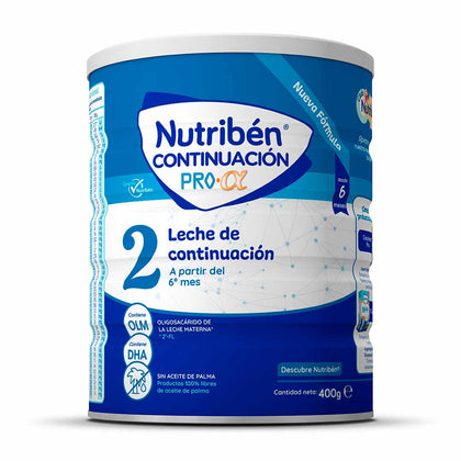 Nutriben 2 молочная смесь без пальмового масла, 400 г, для 6–12 месяцев