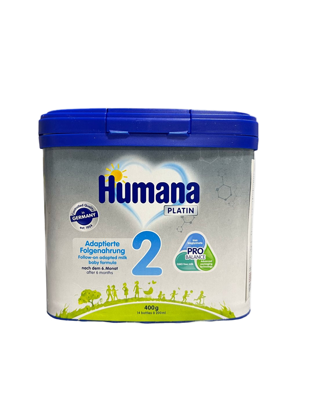 Humana 2 детская смесь с 6 месяцев 400 г для прикорма