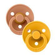 Пустышки BIBS Colour латекс размер 2 набор 2 шт Honey Bee Earth