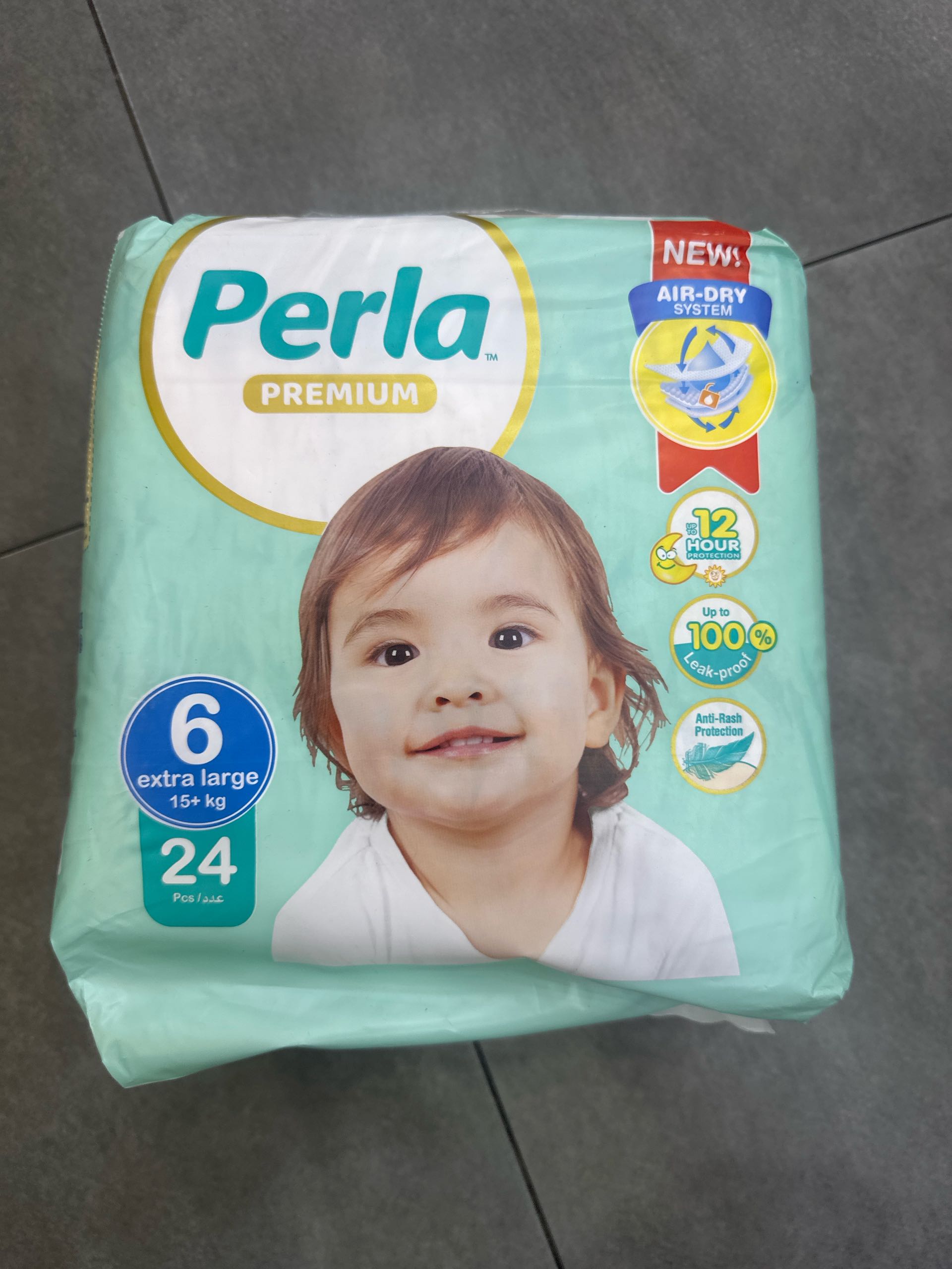 Perla YENI PR Twin Extra Large размер 6 подгузники 24x5 шт