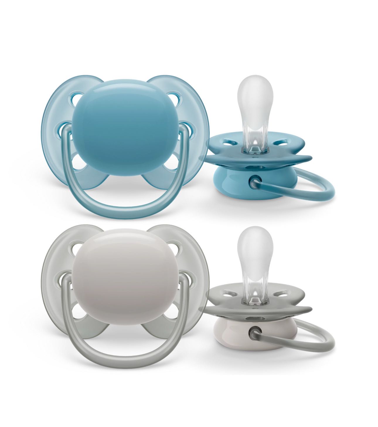 Пустышка Philips Avent Ultra Soft 6-18 месяцев мальчик силикон 2 шт