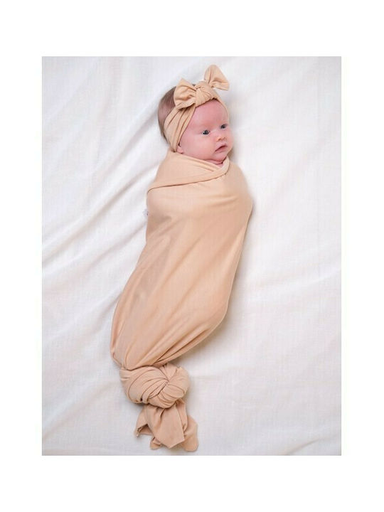 Пеленка BIBS из муслина 120х120 см румяный розовый